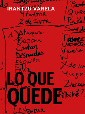 cover image of Lo que quede